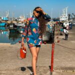 Pearl Thusi Instagram - Baddest fish in the sea 🐠🐋🐬 Fit : @thebemagugu Shoes, shades & bag - @europaart @preview_designer_collection @karllagerfeld Santa Maria Mozambique
