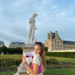 Polina Pushkareva Instagram - Magical Paris and dancing with your best friend while the sun sets ✨