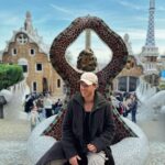Polo Morín Instagram - Barcelona Pt. 2 🤙🏼 Parque Guell Gaudi-Barcelona