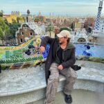 Polo Morín Instagram - Barcelona Pt. 2 🤙🏼 Parque Guell Gaudi-Barcelona