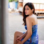 Pooja Chopra Instagram - 🍬 Outfit by - @ikichic_official Styled by - @riddhimasharma___ Assist by- @styledbydrishti Photography by- @portraitsbyvishal Makeup by - @preyashi.mua