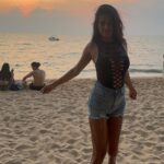 Poonam Pandey Instagram – I don’t mind getting saltier in the water 😜 Pattaya Beach (Thailand)
