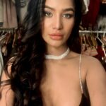 Poonam Pandey Instagram – Caught between Outfit choices and closet chaos- the struggle is real 
.
.
#poonampandey #blackdress #wardrobe
