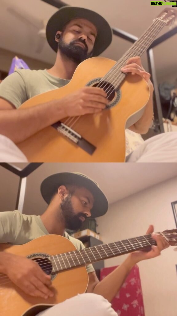 Pranav Mohanlal Instagram - Part of a composition that I’m working on. Shoutout to @nikhilnair.1 for some cool suggestions on this :) #musictime #originalcomposition #lifeinanutshell