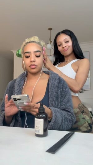 Pretty Vee Instagram - MOOD: @baskandlatherco Bout To Grow My Girl Hair Back She Been Bald Headed For Too Long It’s Time To Bring Back Yo Curls Hoe! WATCH ME MAKE A MIRACLE!😱😳

- @baskandlatherco Y’all Did That Period!

- Y’all Go Grab Yours Right Now & Tell ‘em PrettyVee sent you 

- Happy Client, Happy Life😂

Tag A Friend
😛🤣😩🙄
👯‍♀️😈🪄😱