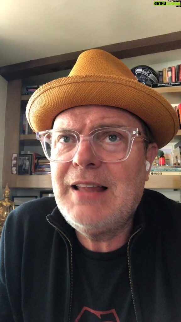 Rainn Wilson Instagram - In which i go live to talk about THE HOTTEST DAY IN RECORDED HUMAN HISTORY (yesterday) & how we need a @soulboom SPIRITUAL REVOLUTION to address REAL change.