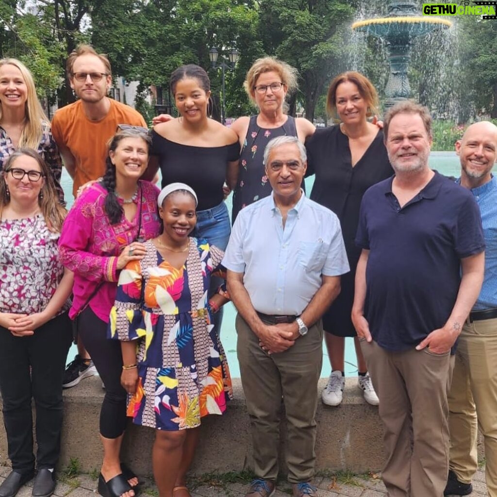Rainn Wilson Instagram - Thanks to the great city of Montreal for being host city to an amazing weekend - our @LideHaiti board meeting! Had a blast and got a TON done. Getting ever more focused on educating ever more women and girls in rural Haiti! Follow this amazing org here on Instagram! @lidehaiti