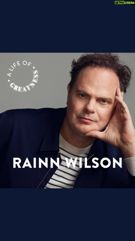 Rainn Wilson Instagram - @sarahgrynberg talks with actor and comedian @rainnwilson on A Life Of Greatness podcast. They discuss the power of faith, regrets from his time filming The Office and navigating the waves of life. If you’re looking to make changes in your life, and the world, but are unsure if you have the will to make it all happen, then let this episode be the proof that you can. Anyone with unique qualities and quirks can harness and embrace them to make a positive impact, as Rainn has.    🎧 Listen to the full episode via link in @sarahgrynberg bio or search ‘A Life Of Greatness’ wherever you get your podcasts.   #rainnwilson #sarahgrynberg #alifeofgreatnessRRpodcast #alifeofgreatness #theoffice