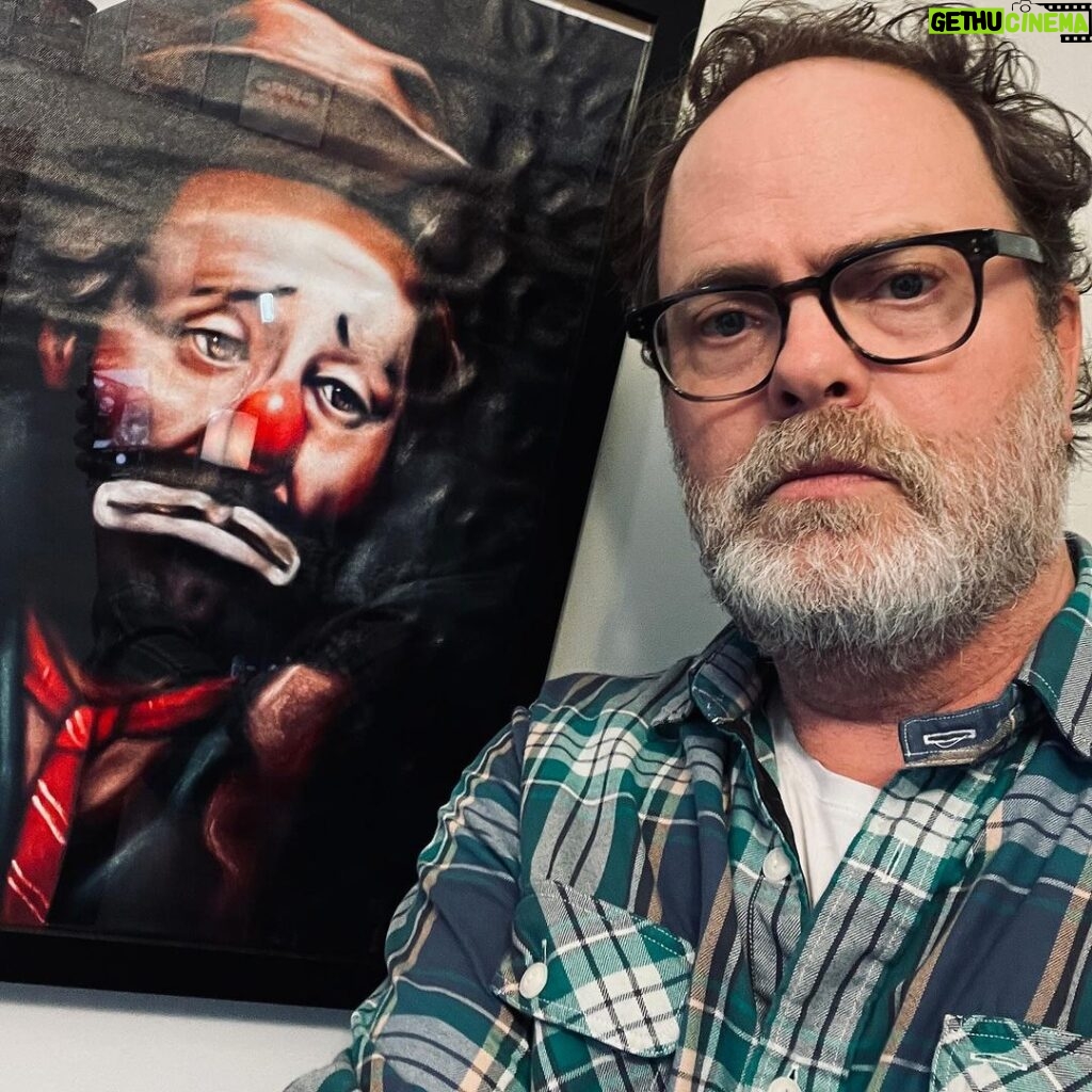 Rainn Wilson Instagram - #SadClownPosse