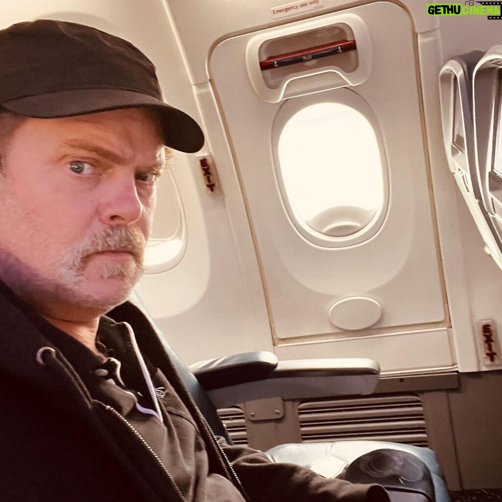 Rainn Wilson Instagram - I take my exit row seat responsibilities VERY seriously.