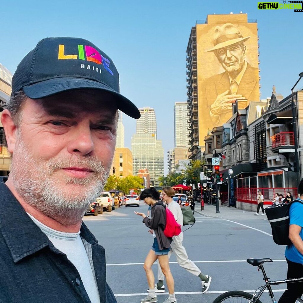 Rainn Wilson Instagram - Thanks to the great city of Montreal for being host city to an amazing weekend - our @LideHaiti board meeting! Had a blast and got a TON done. Getting ever more focused on educating ever more women and girls in rural Haiti! Follow this amazing org here on Instagram! @lidehaiti