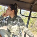 Raveena Tandon Instagram - A trip with the girls ♥️ … my babies , some tigers and a full moon . Can’t get better than this ….
