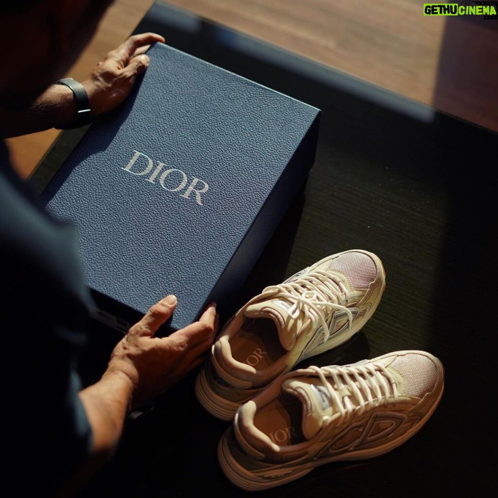 Remy Ishak Instagram - Celebrating the official launch of a Dior sneaker range of spring collection, The New B30 Sneakers. With modern curves and bold sensibility reveal, it suits for everyday wear. Came in 5 different color-ways that can be worn for casual and stylish comfort on the street. #DiorB30 #dior @dior