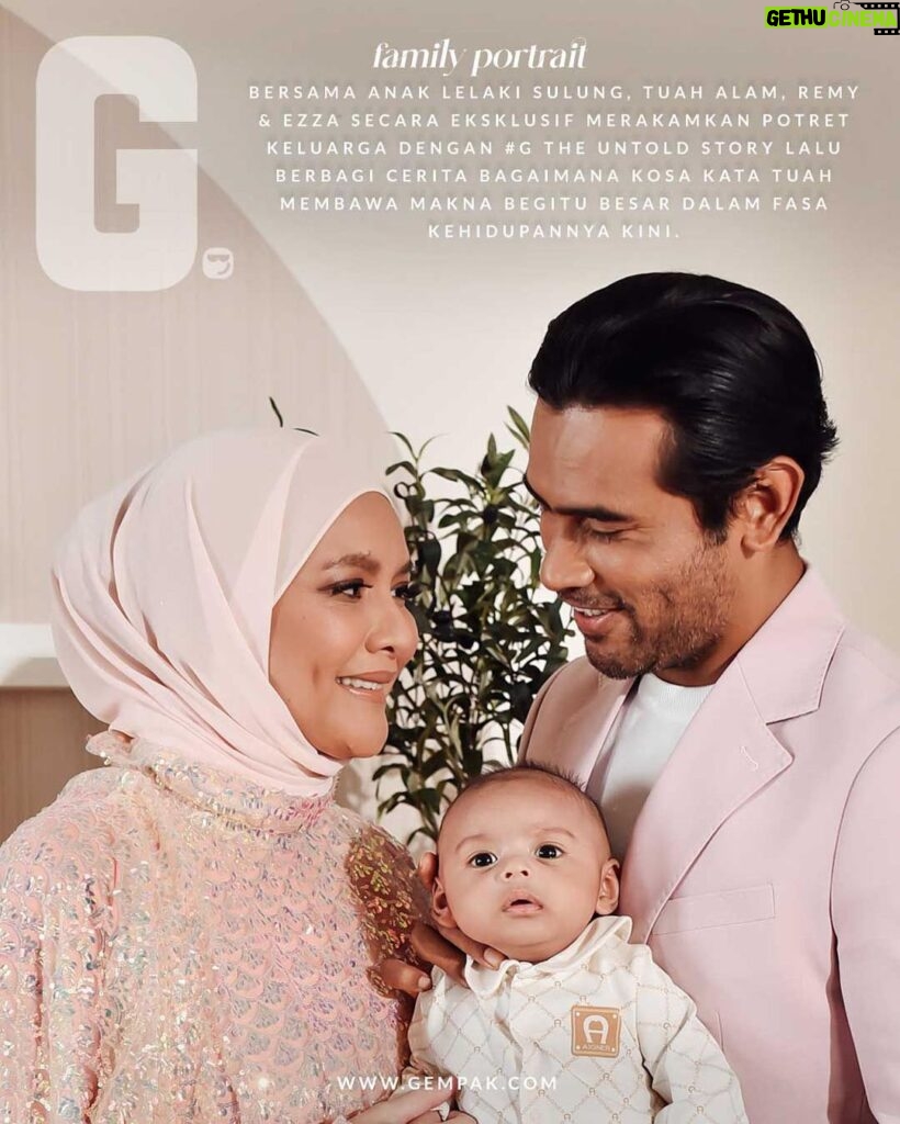 Remy Ishak Instagram - Menutup 2023, melewati usia 40 tahun, lebih sedekad bergelumang dengan sepak terajang dunia seni, REMY ISHAK kini menemukan kehidupan yang diingini. Seorang wanita sebagai isteri dan mahligai perkahwinan dilengkapi cahaya mata lelaki. Remy Ishak berbagi kisah dengan G The Untold Story tentang sang penyambung generasi, Tuah Alam yang disifatkan sebagai the lucky charm. Layari www.gempak.com. Wajah Hadapan: @remyishak @ezzarl @tuah.alam Teks: Maliah Surip Foto: @ttfga Reka Letak: @sutramaya Konsep: @thisisyeoy Penata Gaya: @abushaefhamza @naqiuddinnaser #styledbybu Jumper Tuah: @juniorlookbookcom Solekan Remy: @ayuwahyu79 Solekan Ezza: @najeebazami Head of Content Studio: @syazwanzakariah Head of Gempak: @jiha.dalhar #GTheUntoldStory #Gempak #AstroGempak #RemyIshak #OhBabyRemy #RemyEzza