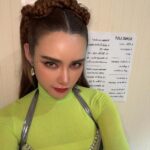 Rhatha Phongam Instagram - เขียวเหนี่ยวทรัพย์ได้มั้ย ... เหนี่ยวใจใครได้ป่าว ว้าววว 🐲🫶🏻 ยืมเพลงหน่อยคะ @debbie_bazoo 🫶🏻❤️