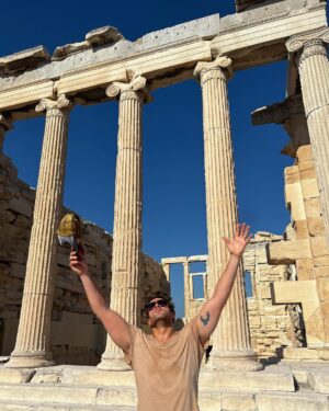 Rodrigo Guirao Díaz Instagram - Otro lugar que soñaba conocer 🫶 #grecia #atenas #acropolis #partenon