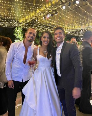 Rodrigo Guirao Díaz Instagram - Fieston anoche celebrando el amor de @celestemuriega y @chrissanchook 🫶💍🫶
