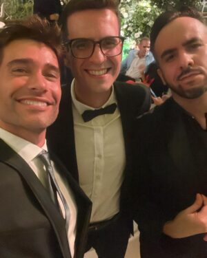 Rodrigo Guirao Díaz Instagram - Fieston anoche celebrando el amor de @celestemuriega y @chrissanchook 🫶💍🫶