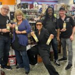 Rosario Dawson Instagram - My favorite gift of the season! 🎁 Left behind a few signed bottles of my @thomasashbourne Margalicious Margarita @bevmo_co Studio City. @vanessahudgens @ashleybenson @gopuff #wildlydignified BevMo!