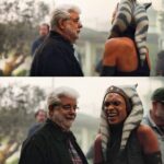 Rosario Dawson Instagram - Happy Birthday 🎈 George Lucas. What an honor it is to be part of your universe. 🌌 #starwars #lucasfilm