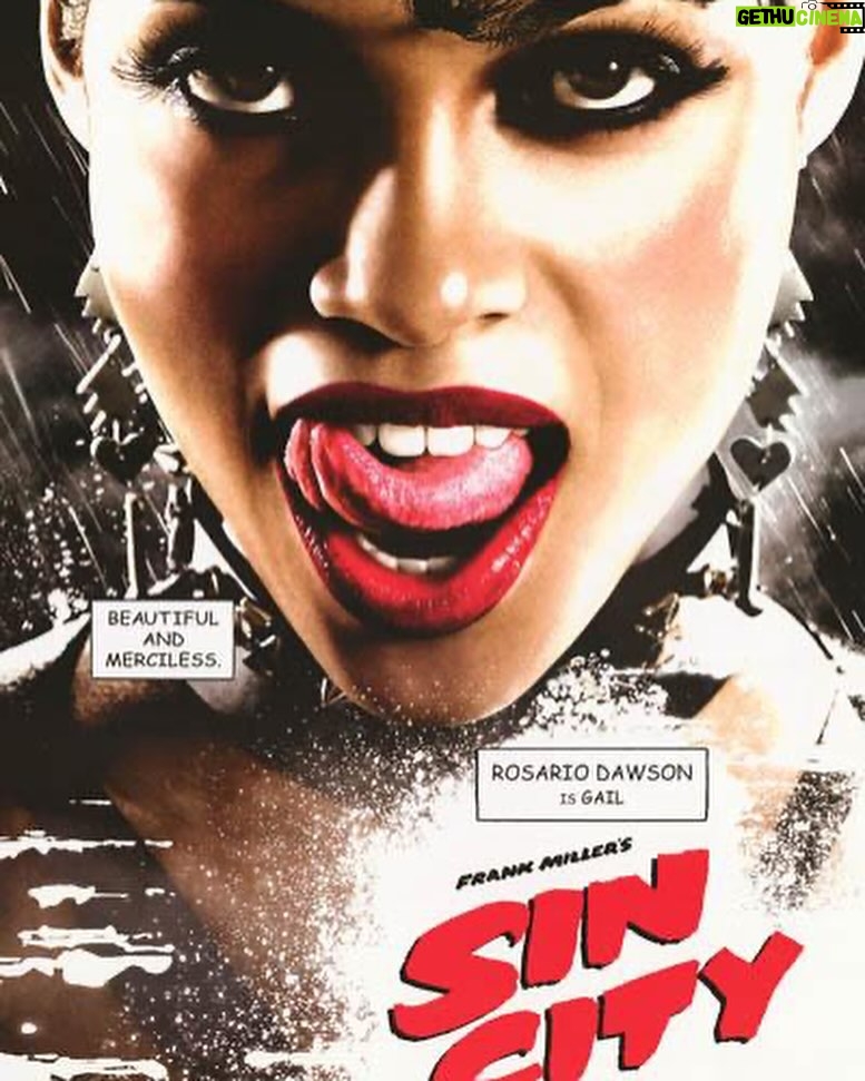 Rosario Dawson Instagram - Who’s down for a 19th anniversary rewatch of this wild romcom…?! #SinCity #valkyrielovesyou #mondaymovienight