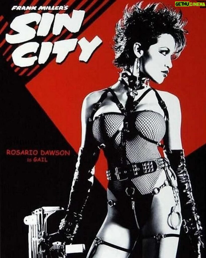 Rosario Dawson Instagram - Who’s down for a 19th anniversary rewatch of this wild romcom…?! #SinCity #valkyrielovesyou #mondaymovienight