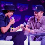 Rosario Dawson Instagram - Ahsoka 🤝 Anakin These two put the stars in Star Wars 🤩 Loved having Rosario Dawson and Hayden Christensen reunite tonight at @awesomecons in Washington, DC! 📍 Walter E. Washington Convention Center