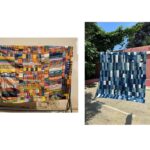 Rosario Dawson Instagram - We are bound together much like the connectedness of heirloom quilts. Handmade by artisans🇬🇭 Under the sustaining sun ☀️ With love and gratitude 🤍 @yahoo x @studiooneeightynine #ReadytoVote #DesignYourRights #YahooxStudio189 #Sponsored Shop the collection ✨www.studiooneeightynine.com ✨