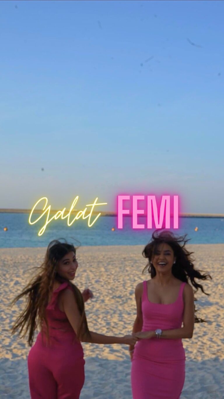 Ruma Sharma Instagram - Galat Femi mein jeete hue logo ke liye 🤣 #bpurabi #reels #dubai #ownvoice Mumzar Beach