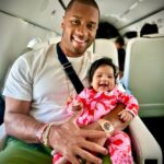 Russell Wilson Instagram – Baby girl knows how to make Daddy Smile
@ciara