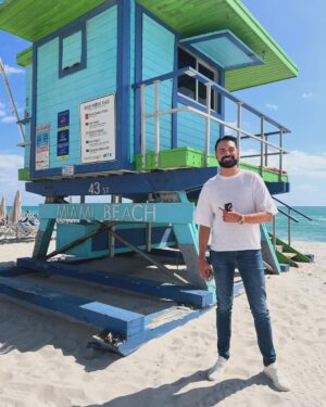 Rylan Clark Instagram - 17 hours in Miami. Quickest trip ever.