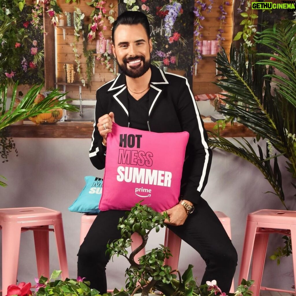 Rylan Clark Instagram - Hot Mess Summer is NOW AVAILABLE to stream on @primevideouk ❤️