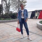 Sahar Moghadass Instagram - 🤍🐭 Coat by : @meraki.maison 👌🏻🙏🏻 #sahar #saharmusic #God #🤍 #🐭 Westfield London