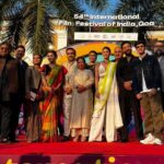 Sanjana Sanghi Instagram - The Gala World Premier of #KadakSingh at @iffigoa was such an incredible honour. An afternoon of showing our film for the very first time to overwhelming love from the audiences. So special. 💛✨ IFFI Goa