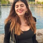 Sanjana Sanghi Instagram - On my way to work, dreaming about… travel withdrawals be cruel 🥵 Europe
