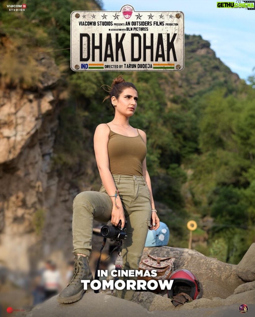 Sanjana Sanghi Instagram - Friendship, adventure and an extraordinary journey of a lifetime! Our labour of love will be yours tomorrow ❤️ Celebrate #NationalCinemaDay with #DhakDhak by getting your tickets NOW! #RatnaPathakShah @diamirzaofficial @fatimasanashaikh @sanjanasanghi96 @taapsee #KevinVaz @ajit_andhare @pranjalnk @aayush_blm @dudeja_sahaab @parijat_joshi @Viacom18Studios #OutsidersFilms @blmpictures @zeemusiccompany