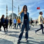 Sanjana Sanghi Instagram - Currently in Istanbul for a hot second shooting for something super fun.🥹💕 Cannot wait to share more from what we’ve been up to here with you all! #Gratitude #NomadLife ✨💛 Istanbul, Turkey