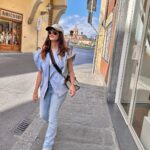Sanjana Sanghi Instagram - On my way to work, dreaming about… travel withdrawals be cruel 🥵 Europe