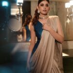 Sanjana Sanghi Instagram - A saree a day, in every possible way ✨💥 #Obsessed • from our #KadakSingh premier night in #Kolkata 💜 • Kolkata - The City of Joy