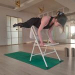 Sanjana Sanghi Instagram - Anti-Gravity | Erryday be #YogaDay ❤️🧘 My practise has always felt so precious & personal to me that I’ve never really felt comfortable enough to share snippets of it often on social media or make “content” out of it. Baby steps 🙋🏻‍♀️ Ayam Yoga Studio