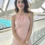 Sanjana Sanghi Instagram - It was a beautiful & chaotic afternoon of press kicking off Day 1 of the @iifa saga ⚡️☀️ #IIFA2023 With some eggs benedict to start with and pizza to end with 🙅🏻‍♀️ ( Styled by @castelino_priyanka W Abu Dhabi – Yas Island