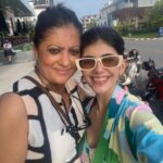 Sanjana Sanghi Instagram - @sumersanghi and my super power. Our bestie. Our greatest blessing. It’d be a miracle, if I can be even half as magical, half as selfless, half as loving, half as generous, as you. Living away from you finding my place in the world isn’t easy, but knowing that you have my back every step of the way makes it all seem possible. The GOAT. 🧿♾️💙 #HappyMamaDay