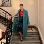 Sarah Rafferty Instagram - Happy 100th birthday #AKRIS. Thank you for inviting me to celebrate this milestone with you. 100 years of creation born from the mind of female founder Alice Kriemler-Schoch in 1922 Switzerland. Forty nine years before women could participate in federal elections! Her trailblazing legacy endures today as @akrisofficial continues celebrating the power of being a woman. #akris100years 📸@patdomingo Paris, France
