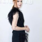 Sarah Rafferty Instagram - Thank you #eliesaab, what a thrill to be a part of your world today. Thank you for the unapologetic glamour and beauty you create, and for inspiring, celebrating and empowering women. Absolutely delighted to share this beautiful moment with these goddesses today @monicabellucciofficiel @evalongoria @isabelifontana @eliesaabworld cc: @nicholasme Palais de Tokyo
