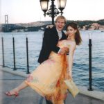 Sarah Rafferty Instagram – #fbf #Istanbul 2004. Happy 22, (one day late) Santtu. I love nothing more than seeing the world with you….and seeing our child troll us on instagram. How did she access photos from the 90’s? 😂🤓🎾🌎🥂
👗via my grandmother’s trunk. The Bosphorus Bridge Of İstanbul