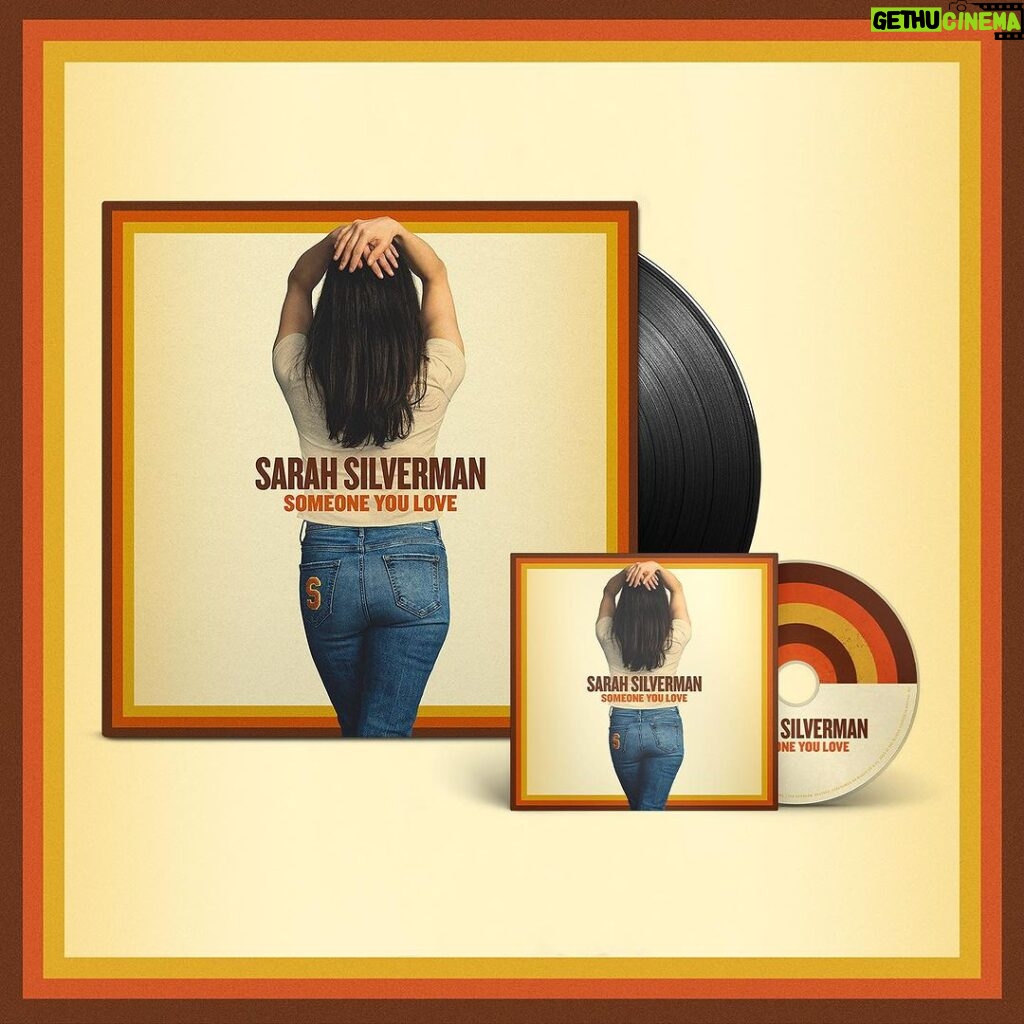 Sarah Silverman Instagram - SOMEONE YOU LOVE is coming out on Vinyl & CD on @Amazon. Available 12/15. Here is the link to pre-order: https://a.co/d/gxJ3LSx