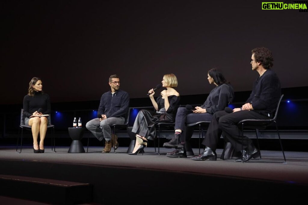 Sarah Silverman Instagram - A special MAESTRO screening hosted by Jennifer Garner with Bradley Cooper, Carey Mulligan, Matt Bomer and Sarah Silverman. 📸: Getty Images