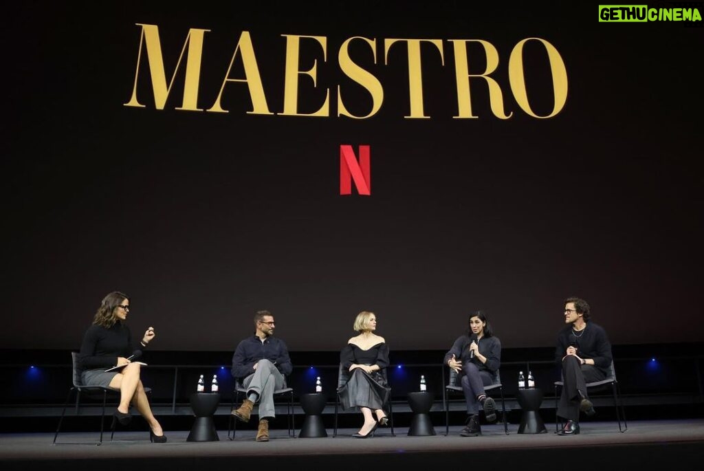 Sarah Silverman Instagram - A special MAESTRO screening hosted by Jennifer Garner with Bradley Cooper, Carey Mulligan, Matt Bomer and Sarah Silverman. 📸: Getty Images