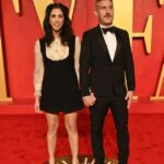Sarah Silverman Instagram - It’s blurry- I guess bc I ripped it off of Getty images. But wanted to thank @kyleeheathhair and @brettglam and @miumiu - though I bought it and have worn it about 7 times. Still- great dress- thanks- I wore it into the ground! Oh and @vanityfair ♥️Also how about my hot ass partner Rory who wrote for Jimmy and the Oscars and kilt it. 📸by @kopaloffphoto for @gettyimages and @vanityfair