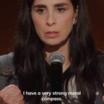 Sarah Silverman Instagram - How's your moral compass? @sarahkatesilverman tomorrow night in The Main Room! At 7:30 with @danecook @jimmyoyang @trevorwallace +more! At 9:30 with @trevorwallace @kenflores300 @brittanyschmitt +more! Tickets at improv.com/hollywood #hollywoodimprov #Comedy #moralcompass Hollywood Improv